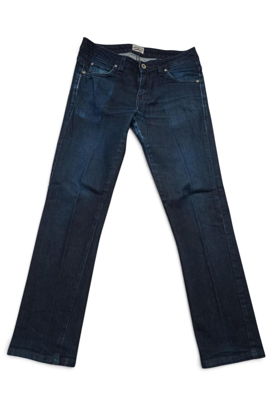 Naked & Famous Indigo Stretch Jeans Mens 31x27 Dark Wash Slim Straight Denim